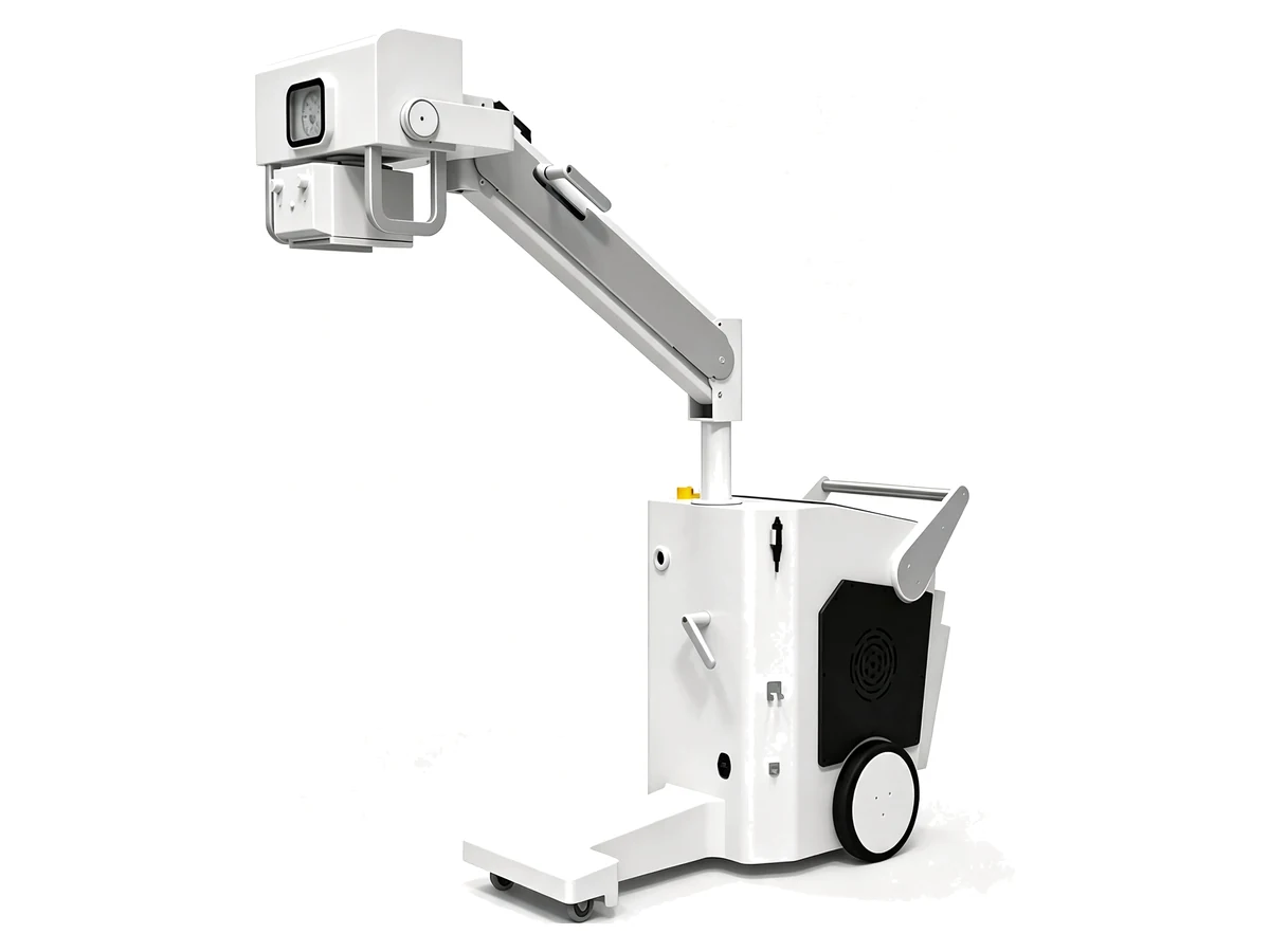 YJ-M32DR mobile DR system with folding arm and wireless detector