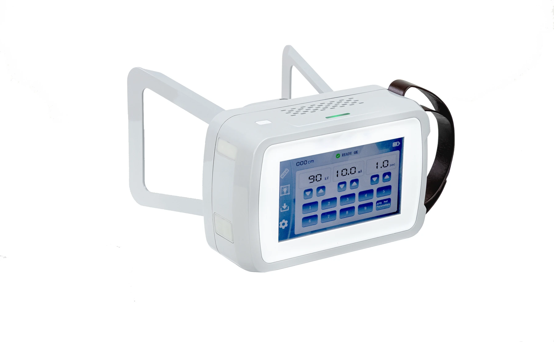 Compact portable X-ray alternate view